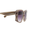 Max Mara GLIMPSE6 Sunglasses 60Z beige horn - product thumbnail 3/3