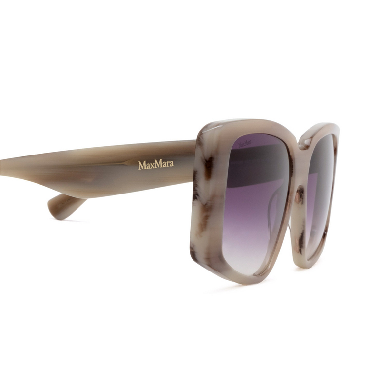 Max Mara GLIMPSE6 Sonnenbrillen 60Z beige horn - 3/3