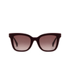 Lunettes de soleil Max Mara LEE2 66Z shiny bordeaux - Vignette du produit 1/3