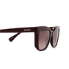 Lunettes de soleil Max Mara LEE2 66Z shiny bordeaux - Vignette du produit 3/3