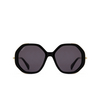 Lunettes de soleil Max Mara LIZ 01A shiny black - Vignette du produit 1/3