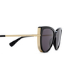 Lunettes de soleil Max Mara LIZ1 01A shiny black - Vignette du produit 3/3