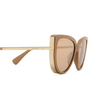 Gafas de sol Max Mara LIZ1 46G matte light brown - Miniatura del producto 3/3