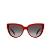 Lunettes de soleil Max Mara LIZ1 66B shiny dark red - Vignette du produit 1/3