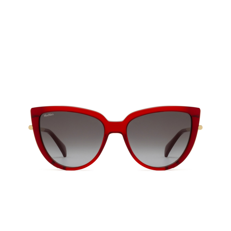 Lunettes de soleil Max Mara LIZ1 66B shiny dark red - 1/3