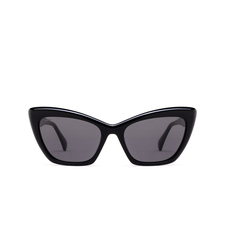 Lunettes de soleil Max Mara LOGO14 01A shiny black - 1/3