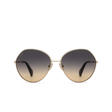 Max Mara MENTON Sunglasses 32B shiny pale gold - front view