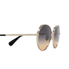 Occhiali da sole Max Mara MENTON 32B shiny pale gold - anteprima prodotto 3/3