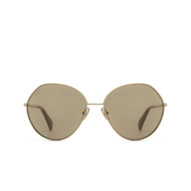 Max Mara MENTON Sunglasses 32G shiny pale gold - front view
