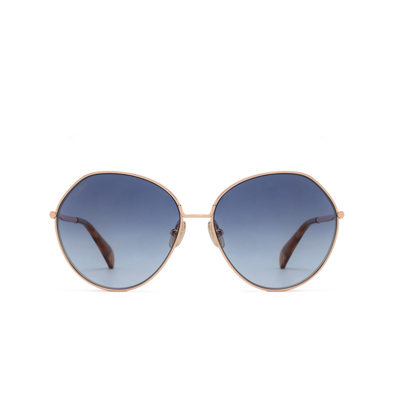 Gafas de sol Max Mara MENTON 33W shiny pink gold - 1/3