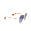 Gafas de sol Max Mara MENTON 33W shiny pink gold - Miniatura del producto 2/3