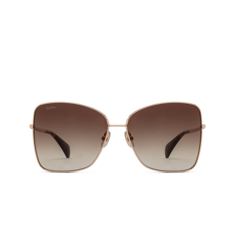 Lunettes de soleil Max Mara MENTON1 28F shiny rose gold - 1/3