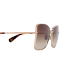 Lunettes de soleil Max Mara MENTON1 28F shiny rose gold - Vignette du produit 3/3