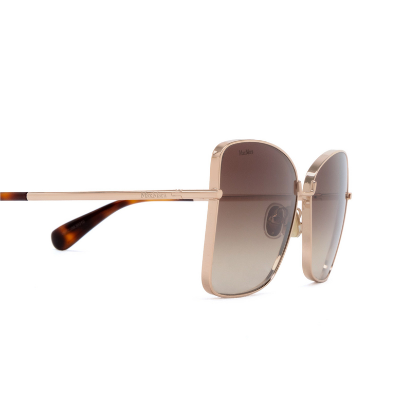 Gafas de sol Max Mara MENTON1 28F shiny rose gold - 3/3