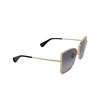 Lunettes de soleil Max Mara MENTON1 32B shiny pale gold - Vignette du produit 2/3