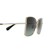 Max Mara MENTON1 Sunglasses 32P shiny pale gold - product thumbnail 3/3