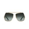 Gafas de sol Max Mara MENTON1 32P shiny pale gold - Miniatura del producto 1/3