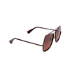 Lunettes de soleil Max Mara MENTON1 69F shiny bordeaux - Vignette du produit 2/3