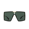 Max Mara MM0117 Sunglasses 30N shiny deep gold - product thumbnail 1/3