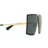 Max Mara MM0117 Sunglasses 30N shiny deep gold - product thumbnail 3/3