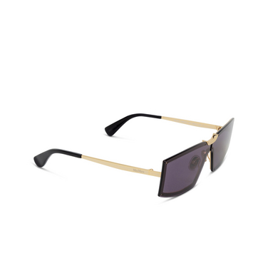 Gafas de sol Max Mara MM0118 32A shiny pale gold - Vista tres cuartos