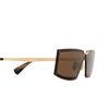 Max Mara MM0118 Sunglasses 32E shiny pale gold - product thumbnail 3/3