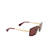 Max Mara MM0118 Sunglasses 32S shiny pale gold - product thumbnail 2/3