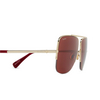 Max Mara MM0121 Sunglasses 32S shiny pale gold - product thumbnail 3/3