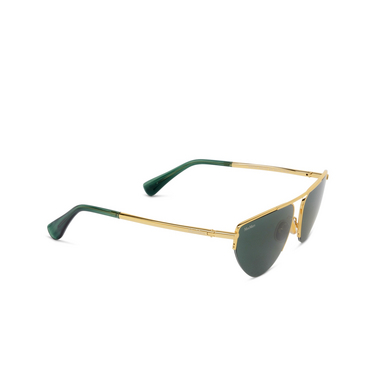 Max Mara MM0122 Sonnenbrillen 30N shiny deep gold - Dreiviertelansicht