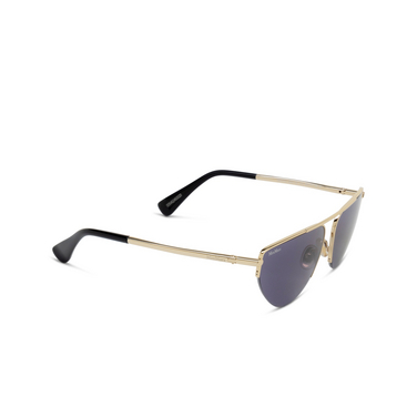 Gafas de sol Max Mara MM0122 32A shiny pale gold - Vista tres cuartos