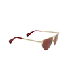 Max Mara MM0122 Sunglasses 32S shiny pale gold - product thumbnail 2/3