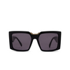 Max Mara MM0124 Sunglasses 01A shiny black - product thumbnail 1/3