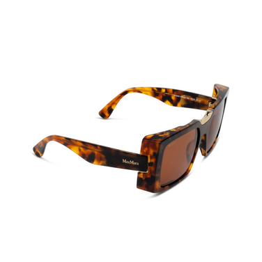 Occhiali da sole Max Mara MM0124 56E havana / gradient - tre quarti