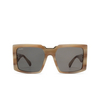 Lunettes de soleil Max Mara MM0124 60A beige horn - Vignette du produit 1/3