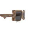 Lunettes de soleil Max Mara MM0124 60A beige horn - Vignette du produit 3/3