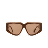 Max Mara MM0125 Sunglasses 56E havana / texture - product thumbnail 1/3