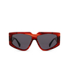 Max Mara MM0125 Sunglasses 68A red / striped - product thumbnail 1/3