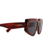 Max Mara MM0125 Sunglasses 68A red / striped - product thumbnail 3/3