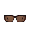 Max Mara MM0126 Sunglasses 52E dark havana - product thumbnail 1/3