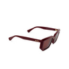 Max Mara MM0126 Sunglasses 69S shiny bordeaux - product thumbnail 2/3