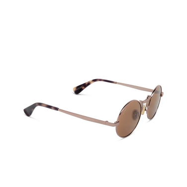 Lunettes de soleil Max Mara MM0127 36E shiny dark bronze - Vue trois quarts