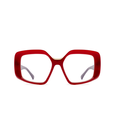Max Mara MM5131-B Eyeglasses 066 shiny dark red - front view