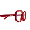 Gafas graduadas Max Mara MM5131-B 066 shiny dark red - Miniatura del producto 3/3