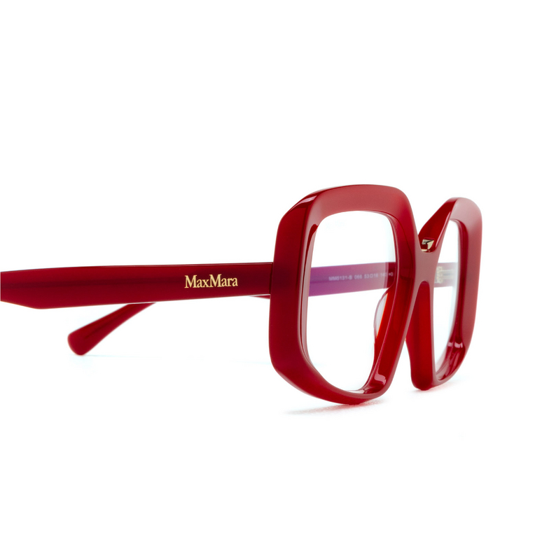 Max Mara MM5131-B Eyeglasses 066 shiny dark red - 3/3