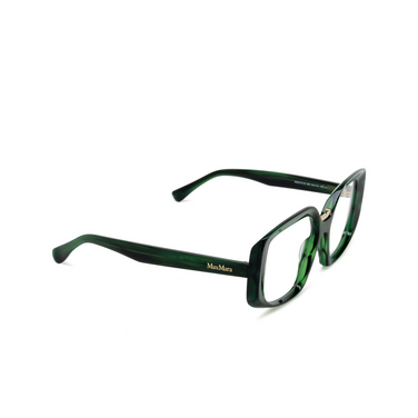 Max Mara MM5131-B Eyeglasses 098 dark green / striped - three-quarters view