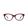 Gafas graduadas Max Mara MM5132 066 shiny dark red - Miniatura del producto 1/3