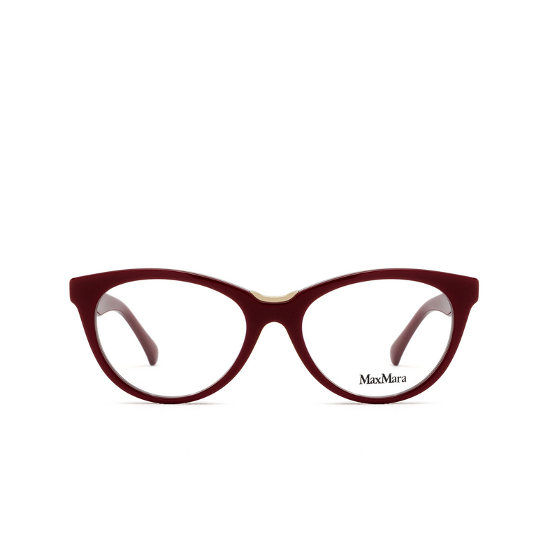 Occhiali da vista Max Mara MM5132 066 shiny dark red - 1/3