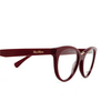 Max Mara MM5132 Eyeglasses 066 shiny dark red - product thumbnail 3/3