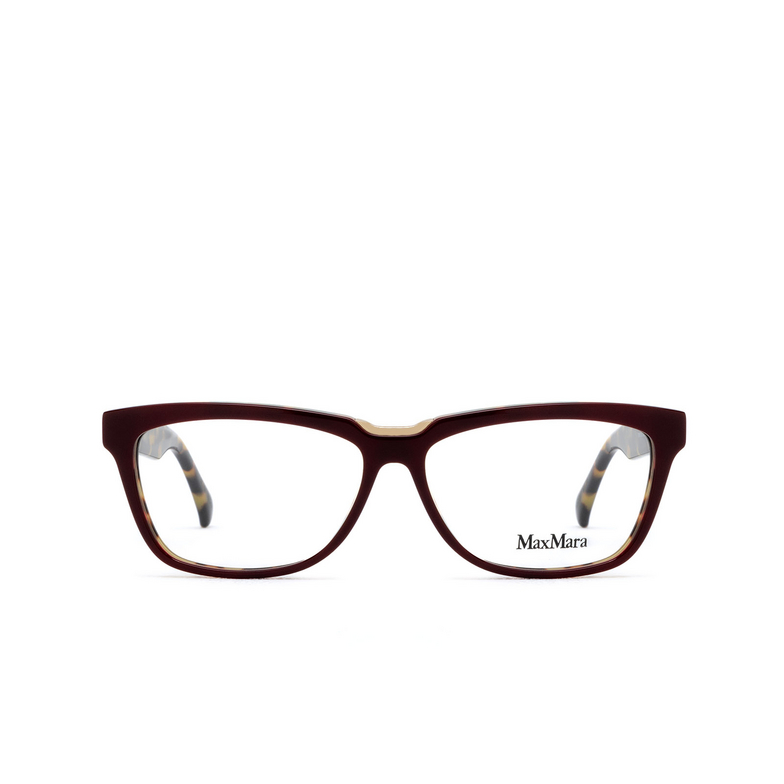 Max Mara MM5133 Eyeglasses 068 red / havana - 1/3