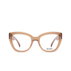 Max Mara MM5134 Eyeglasses 045 shiny light brown - product thumbnail 1/3